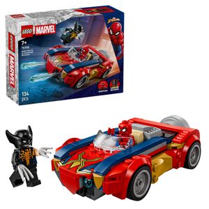 Spiderman Car Vs Venomized Wolverine